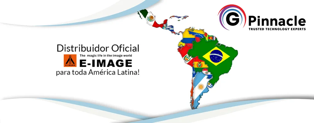 O Grupo Pinnacle agora é o Distribuidor Oficial da marca E-IMAGE para toda a América Latina!